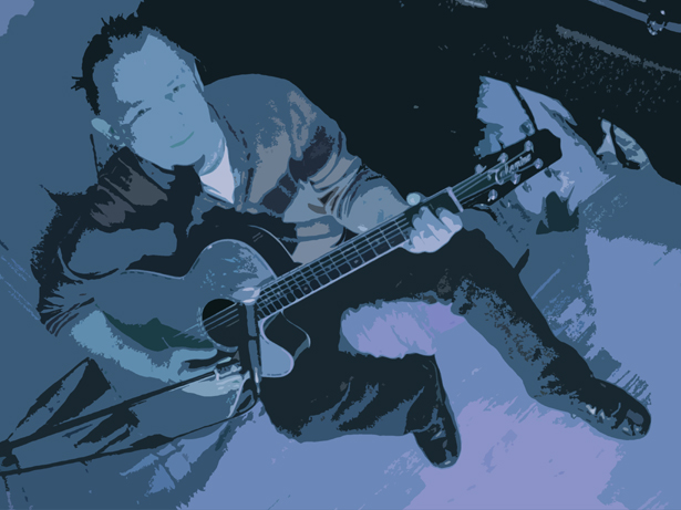 John Buckingham - Playing guitar - 2009