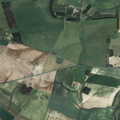 Aerial View of Stonehenge and Salisbury Plain