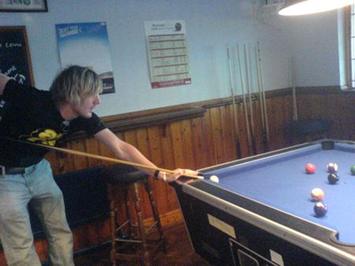 Drinking and Playing Pool - Was My Favourite Passtime